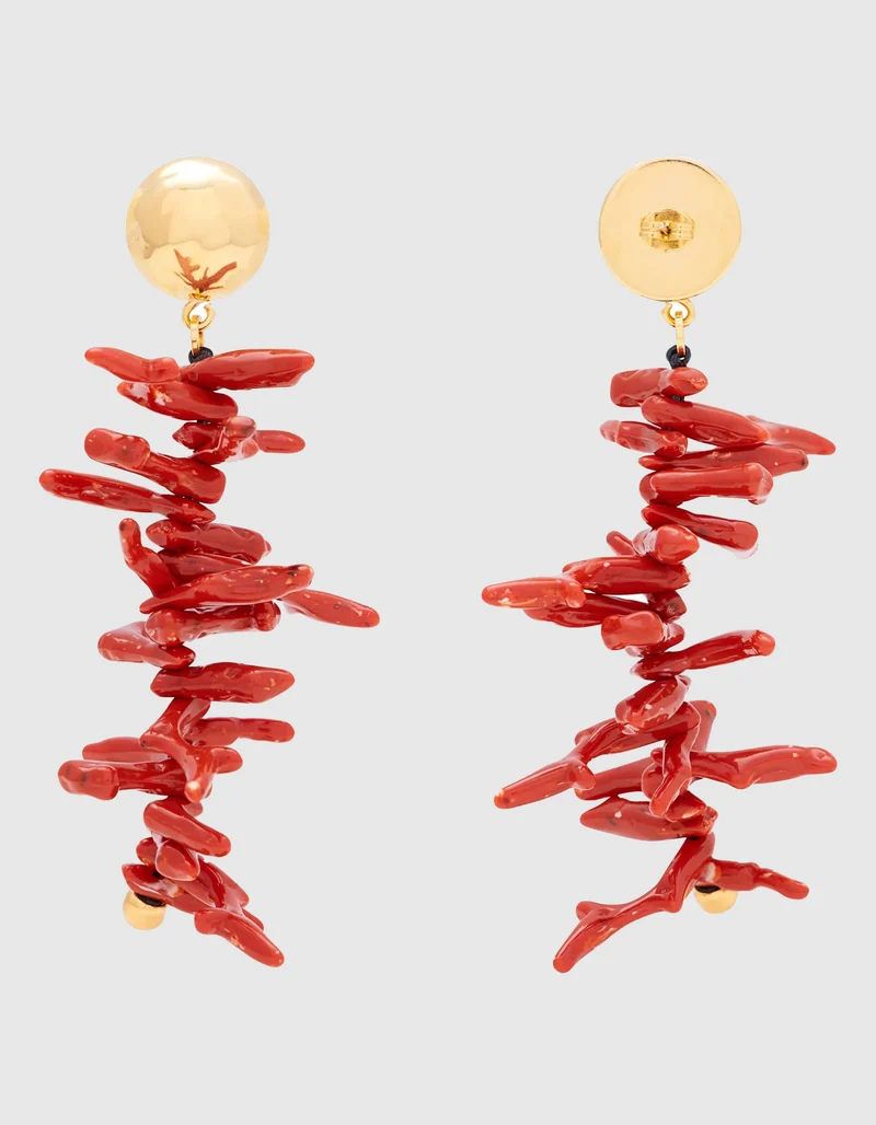 Ohrringe Red Coral