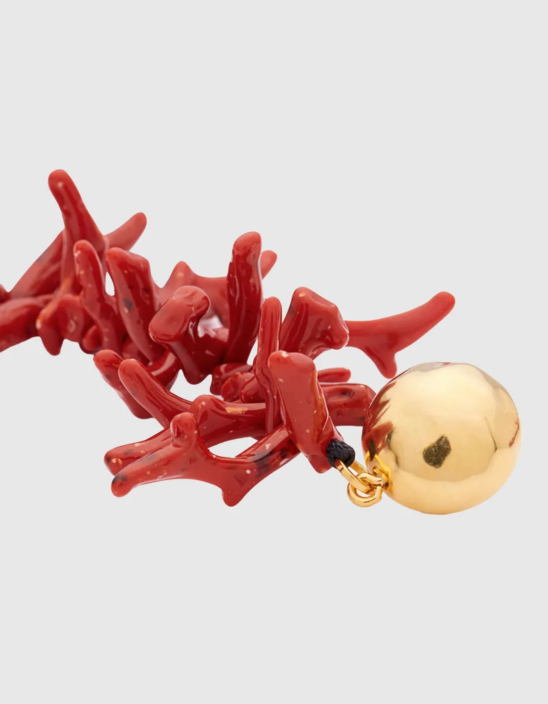 Ohrringe Red Coral
