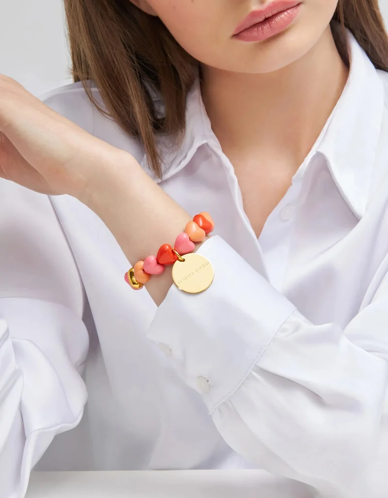 Armband Hearts Rosy