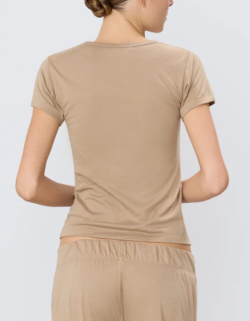 T-Shirt mit Rundhalsausschnitt