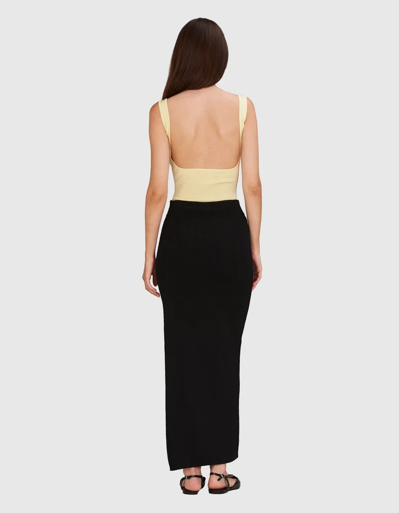 Slim-Fit Rock Freya mit elastischem Bund