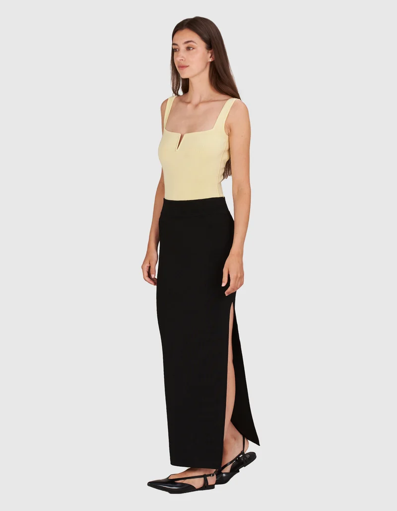 Slim-Fit Rock Freya mit elastischem Bund