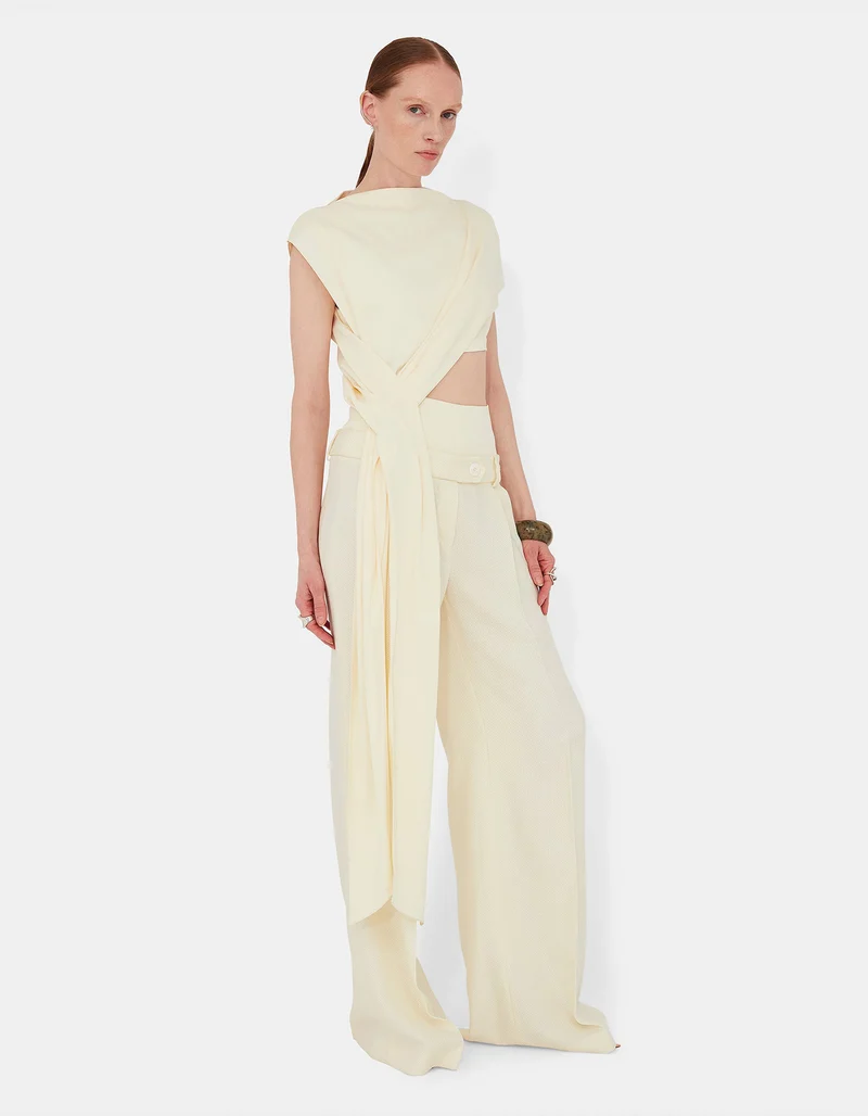 Asymmetrisches Cropped Top Auriga