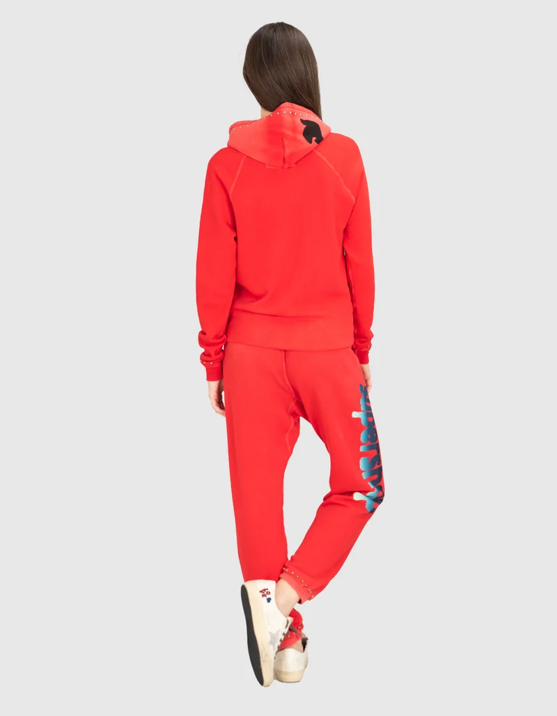 Bedruckter Hoodie Home Stud Shrunken Supervintage Yumm