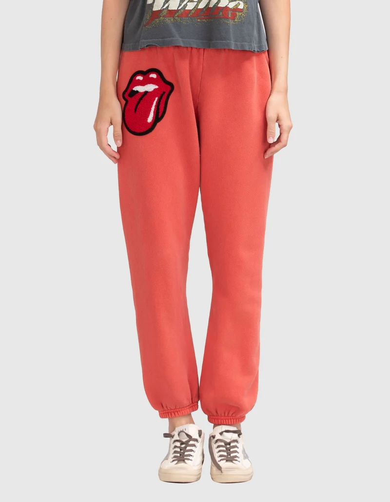 Bestickte Jogginghose im Vintage-Look