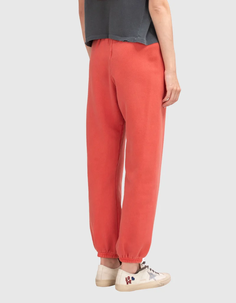 Bestickte Jogginghose im Vintage-Look