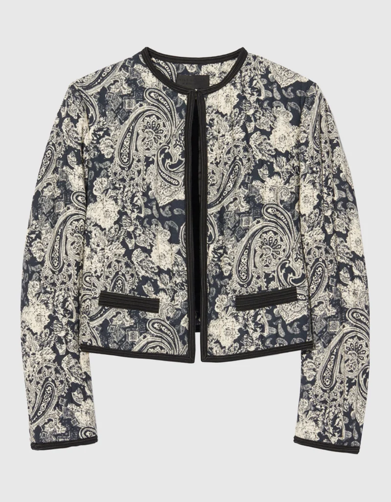 Paisley-Blazer Bono