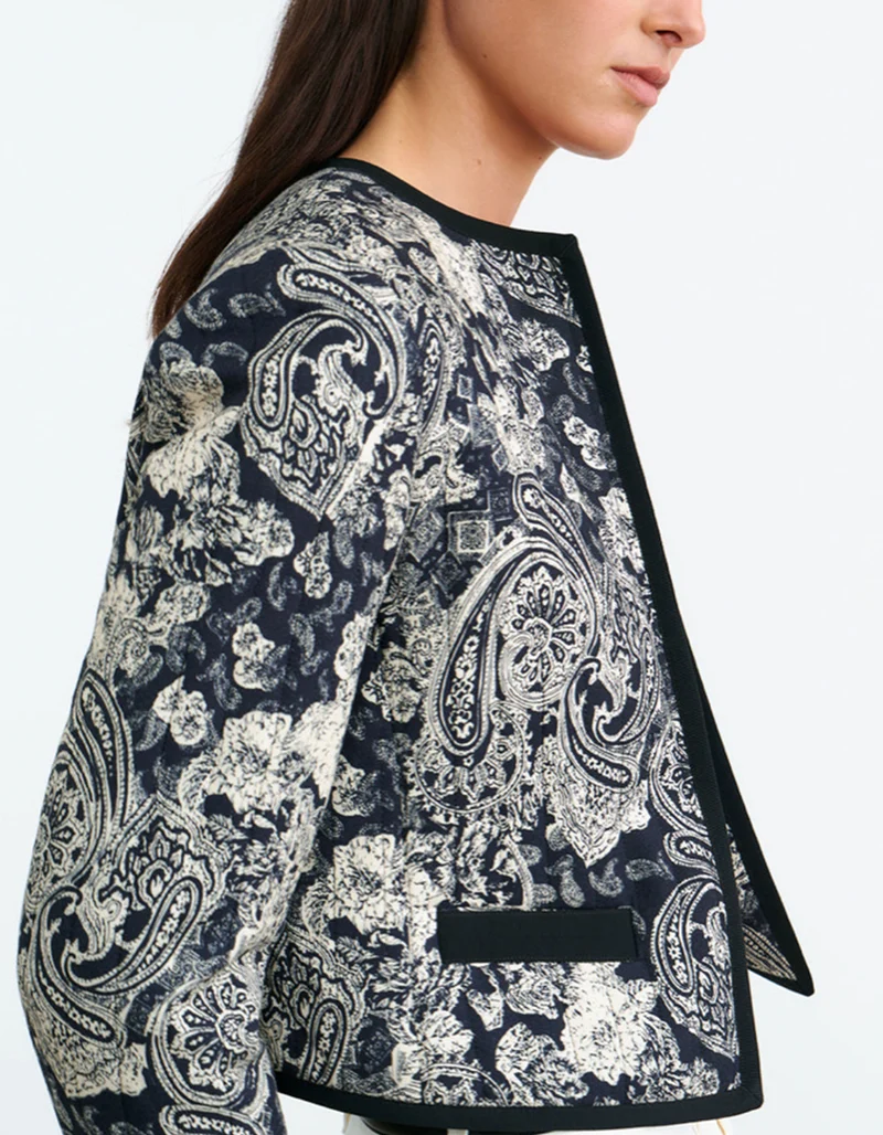 Paisley-Blazer Bono