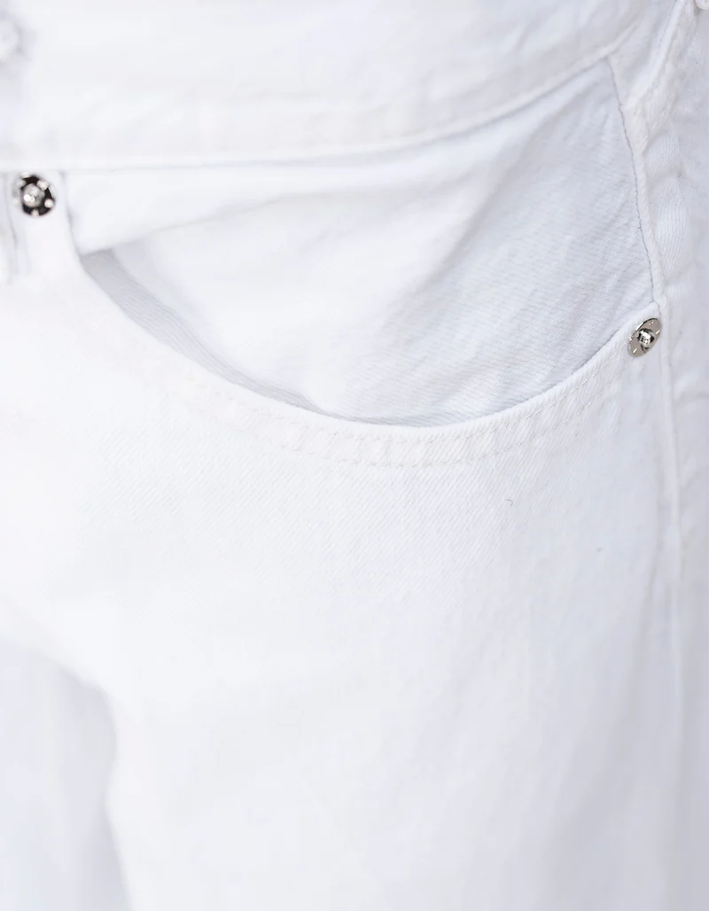 High-Rise Straight-Leg Jeans The Vertical