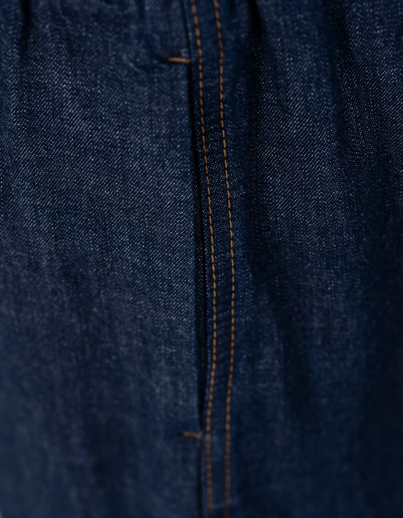 Wide-Leg Jeans Rhiannon mit Fransen