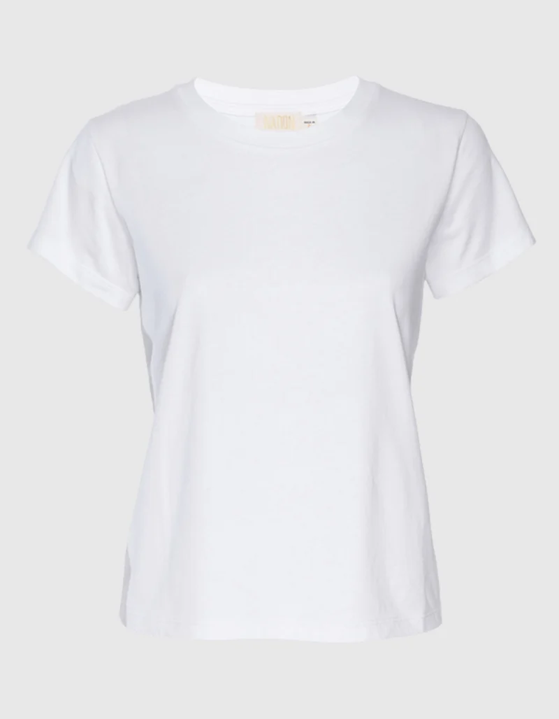 Boxy-Cut T-Shirt Goldie mit Rundhalsausschnitt
