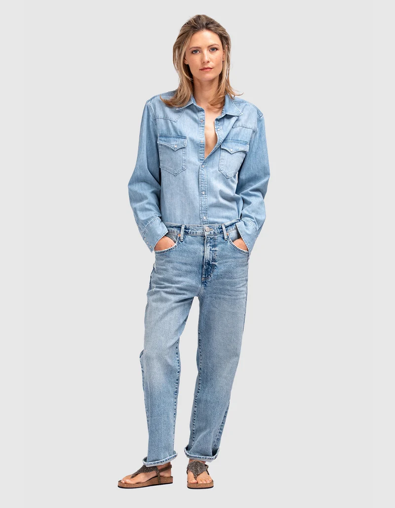 Bow-Leg Jeans Hope