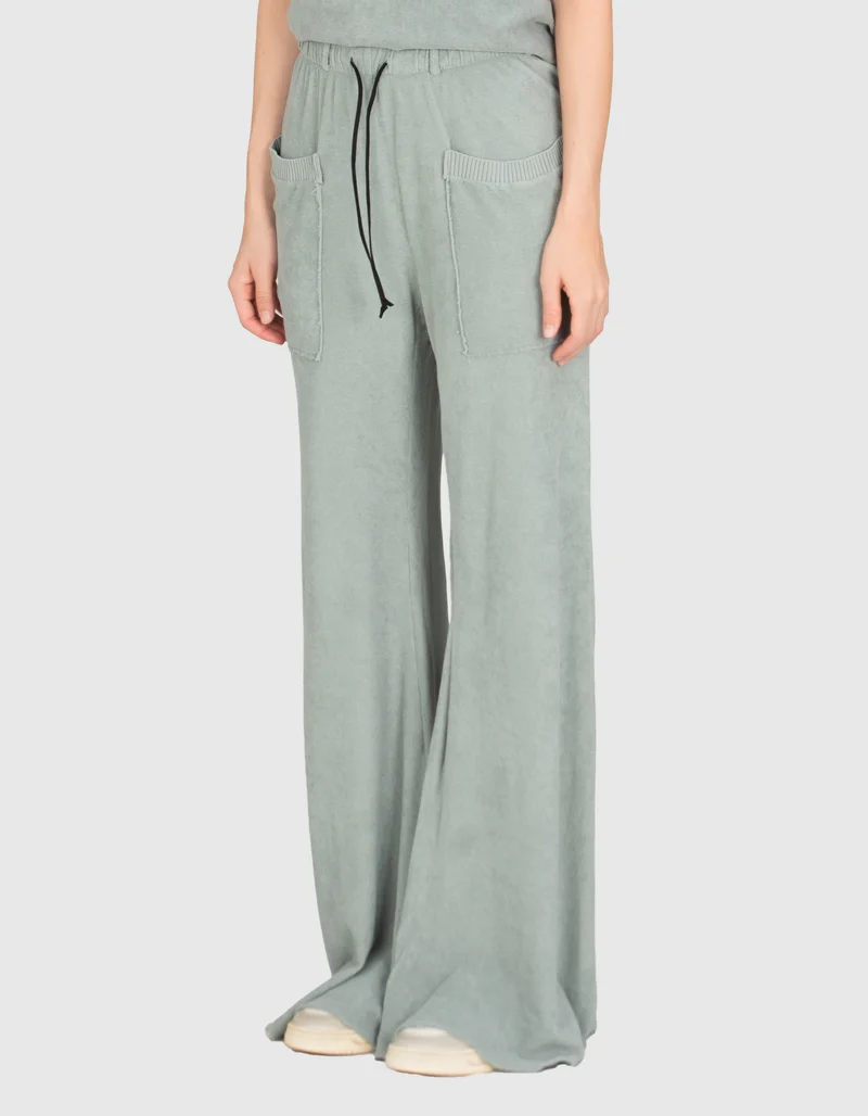 Frottee Wide-Leg Hose shug21gy