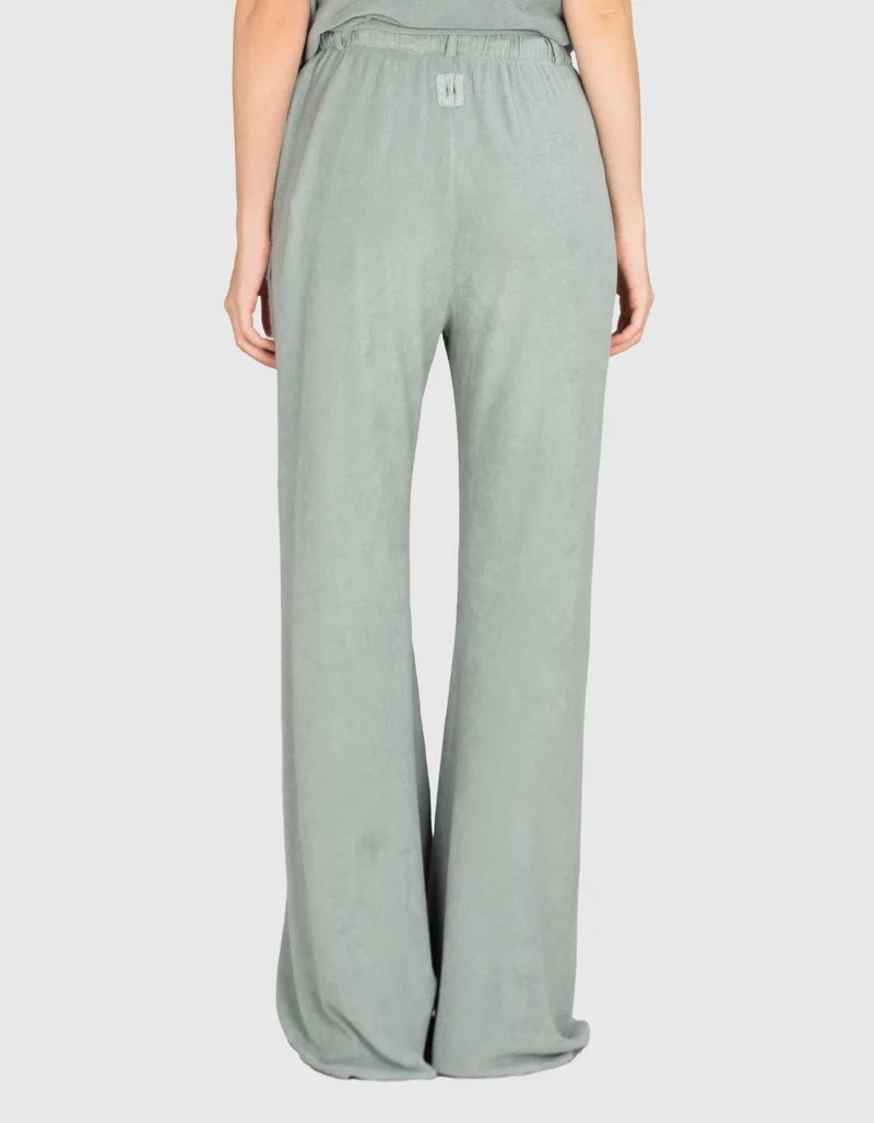 Frottee Wide-Leg Hose shug21gy