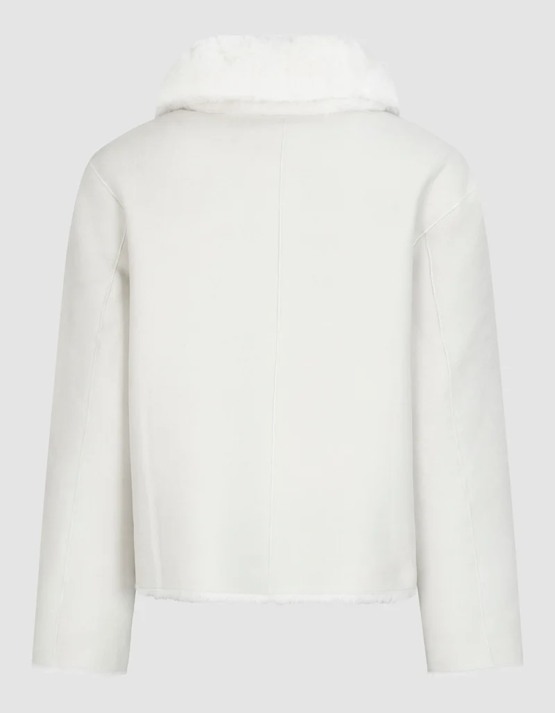Lammleder-Shearling-Wendejacke