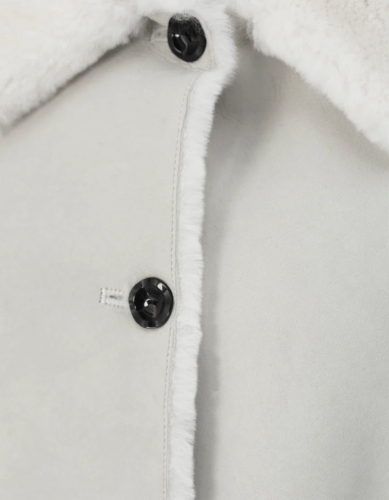 Lammleder-Shearling-Wendejacke