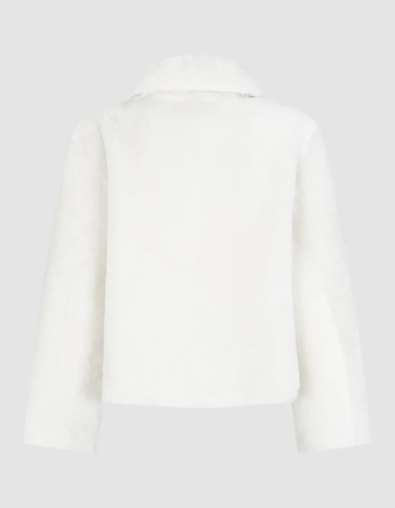 Lammleder-Shearling-Wendejacke