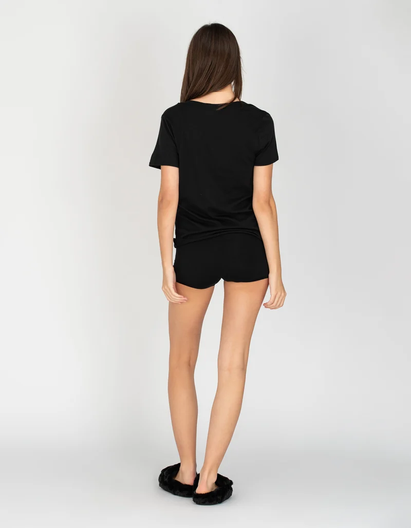 T-Shirt mit V-Ausschnitt