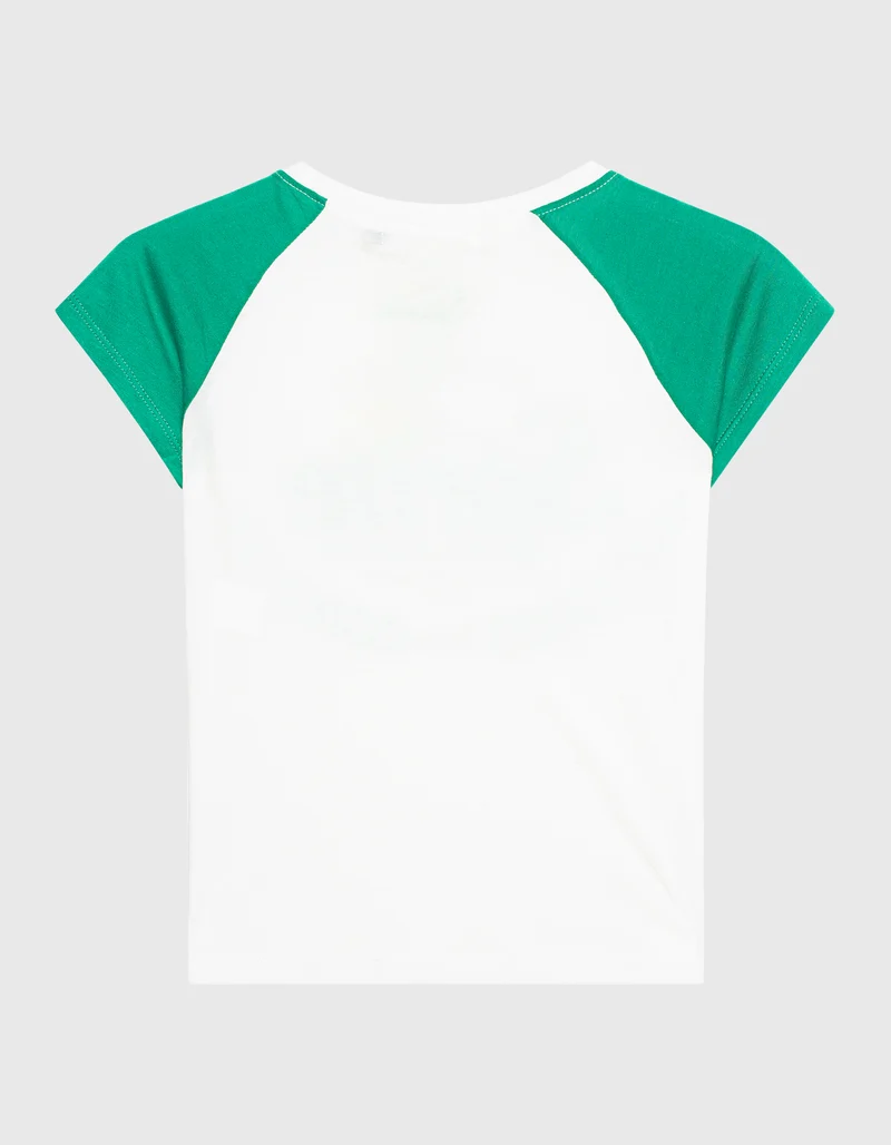 Bedrucktes Slim-Fit T-Shirt Hamptons im Vintage-Look