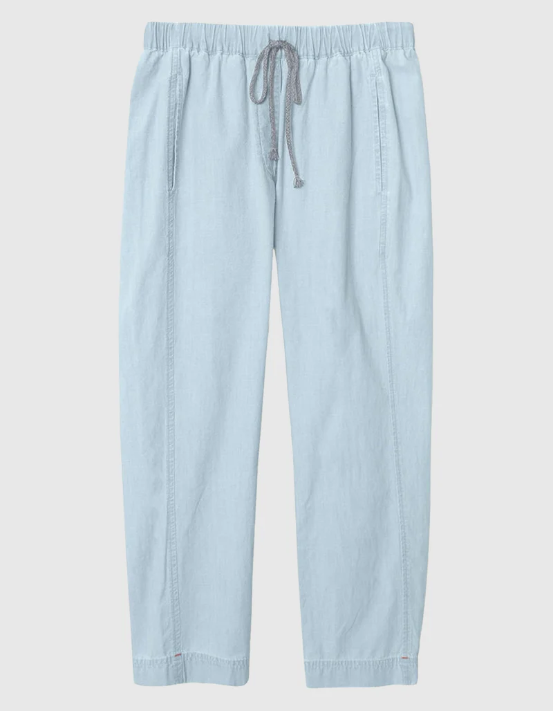 Cropped Hose Draper mit elastischem Bund