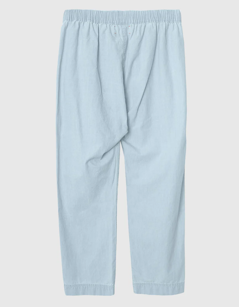 Cropped Hose Draper mit elastischem Bund