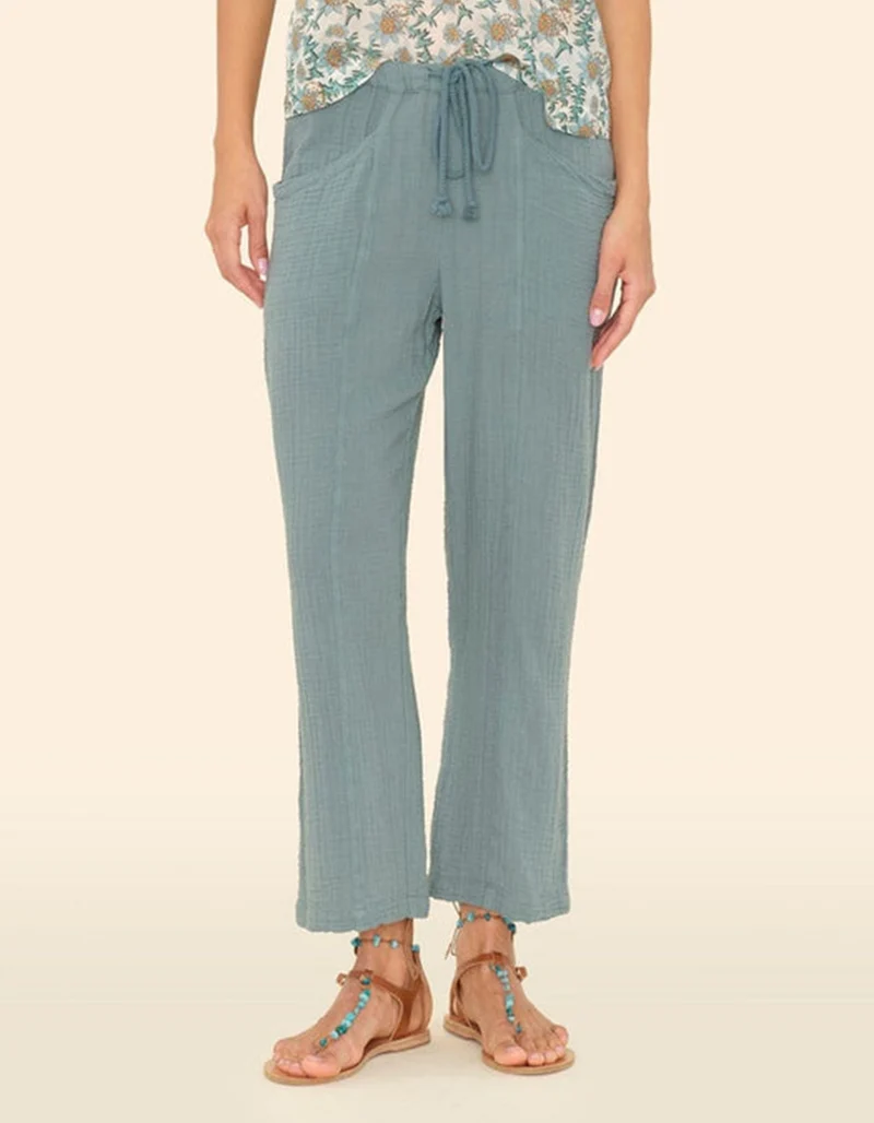 Cropped Musselin-Hose Ozzie