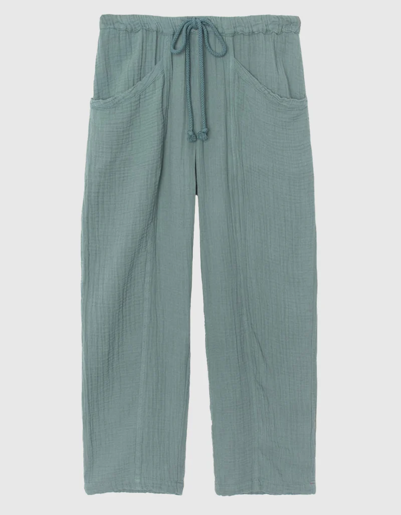 Cropped Musselin-Hose Ozzie
