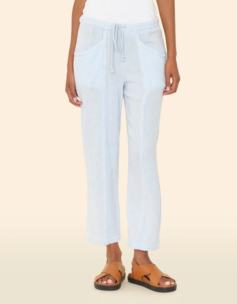Cropped Musselin-Hose Ozzie