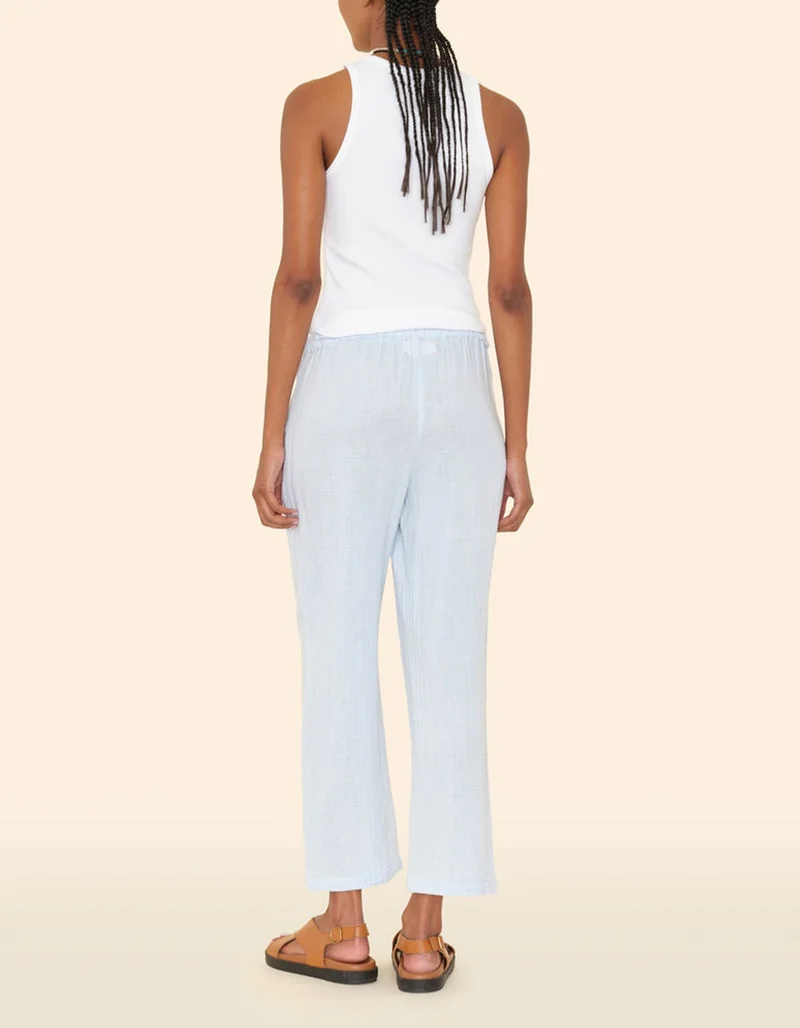 Cropped Musselin-Hose Ozzie