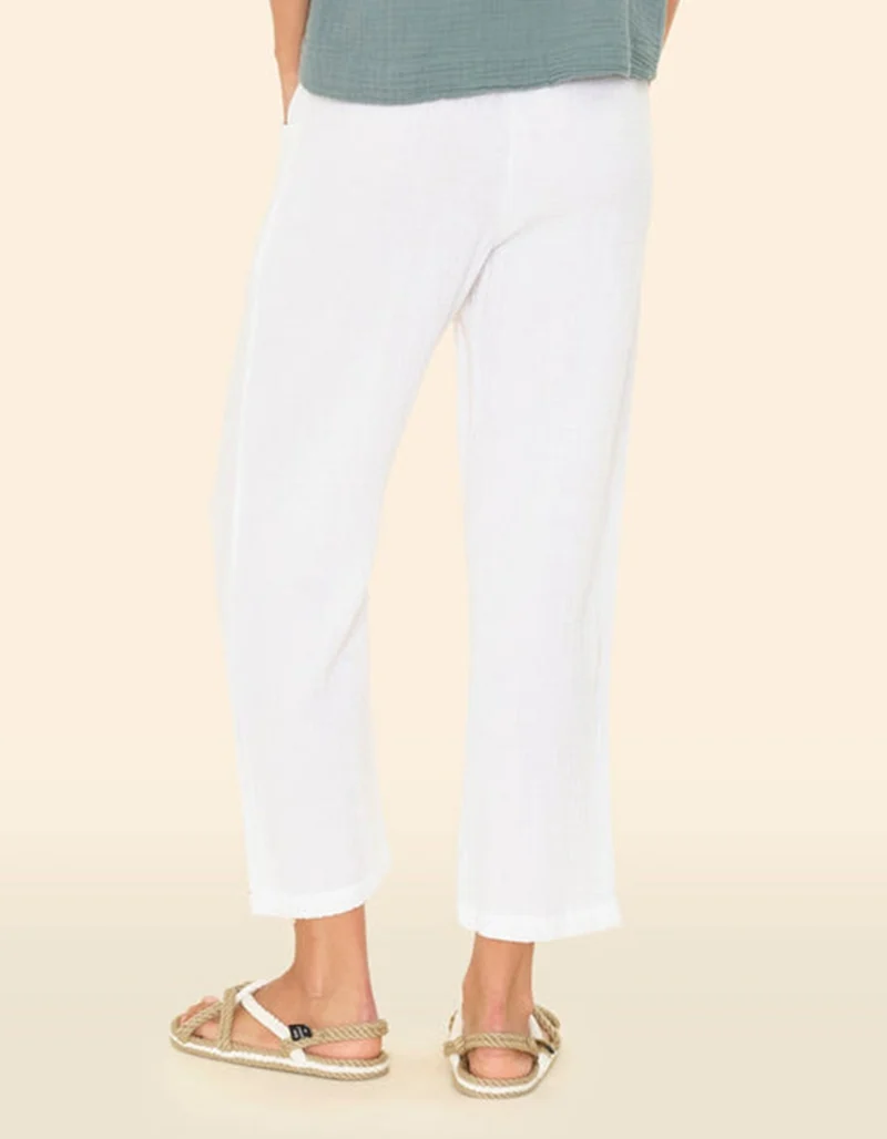 Cropped Musselin-Hose Ozzie