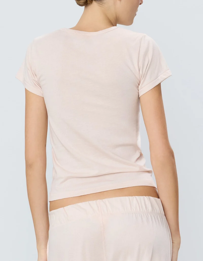 T-Shirt mit Rundhalsausschnitt
