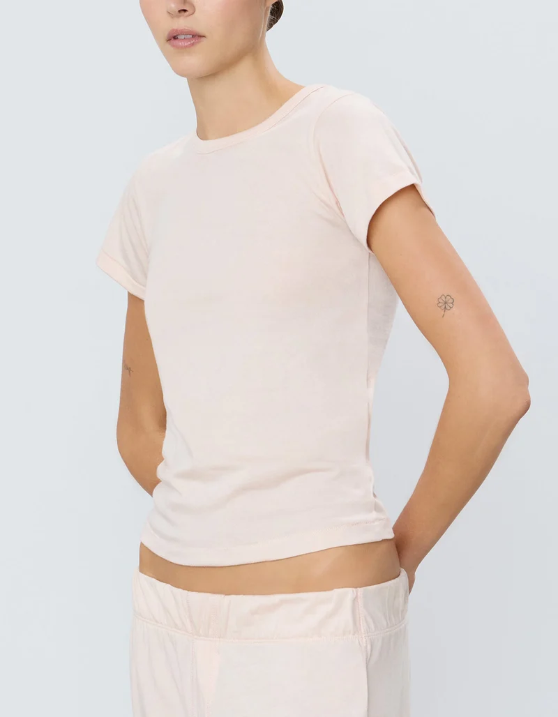 T-Shirt mit Rundhalsausschnitt