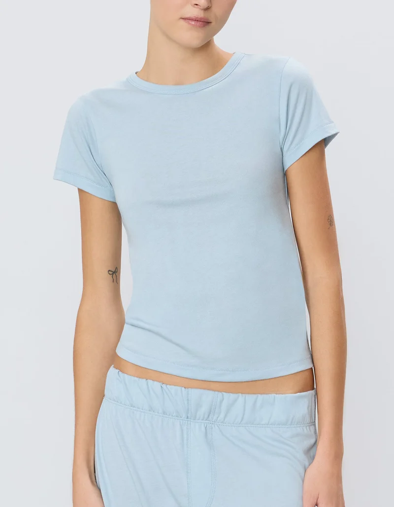 T-Shirt mit Rundhalsausschnitt
