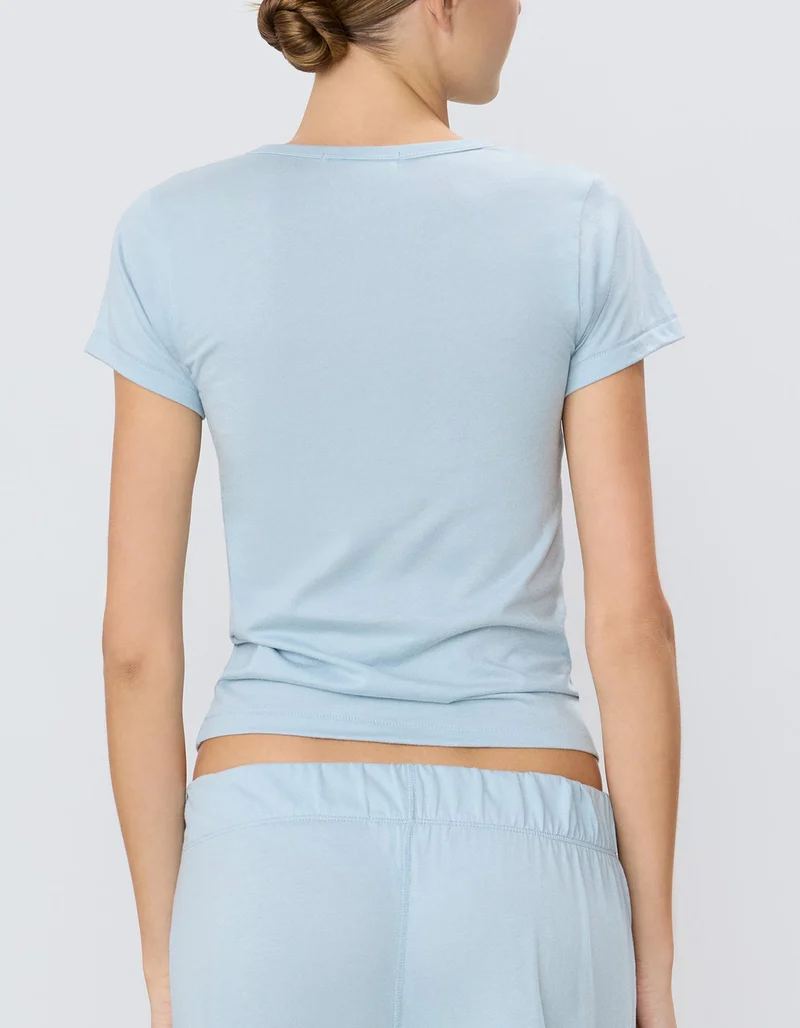 T-Shirt mit Rundhalsausschnitt