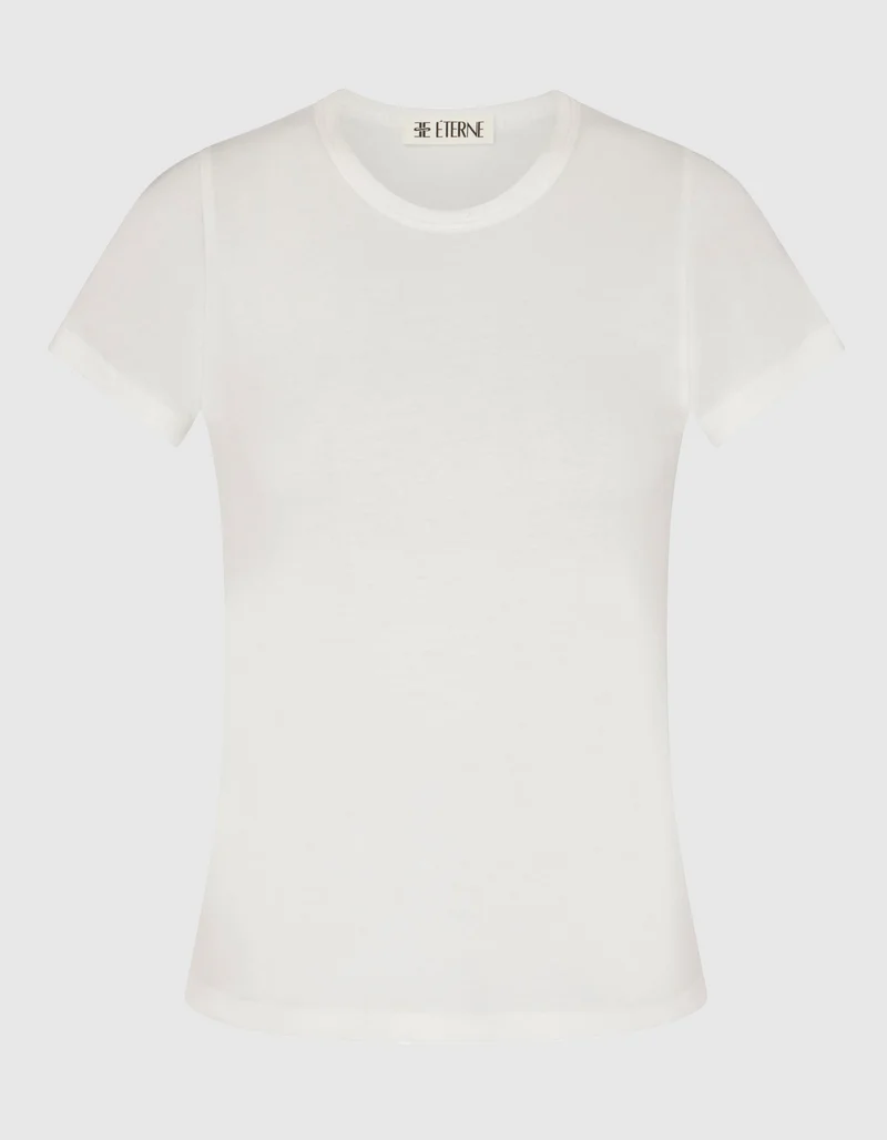 T-Shirt mit Rundhalsausschnitt