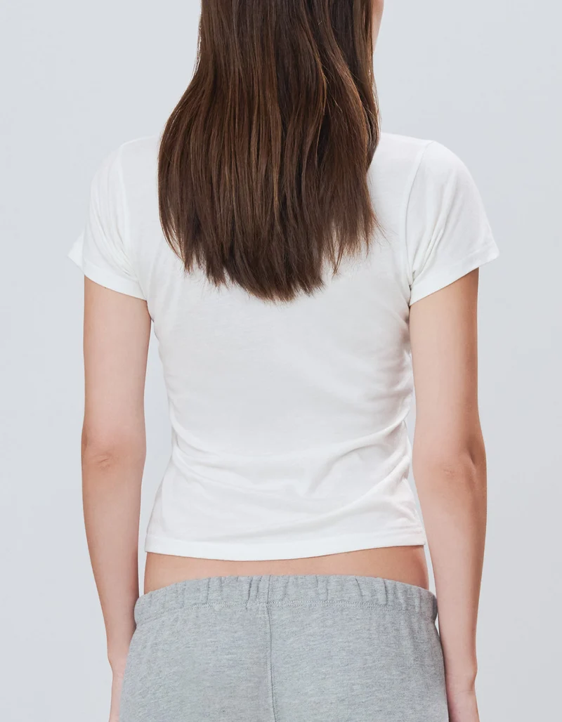 T-Shirt mit Rundhalsausschnitt