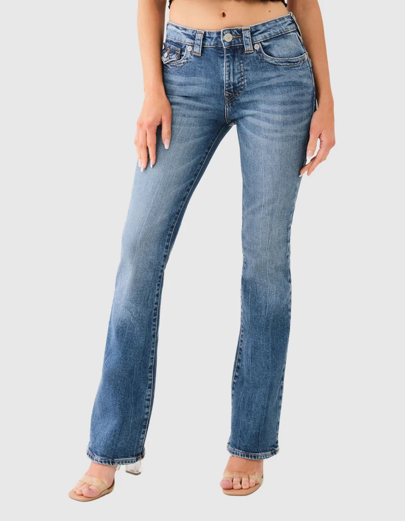 Mid Rise Bootcut Jeans Becca