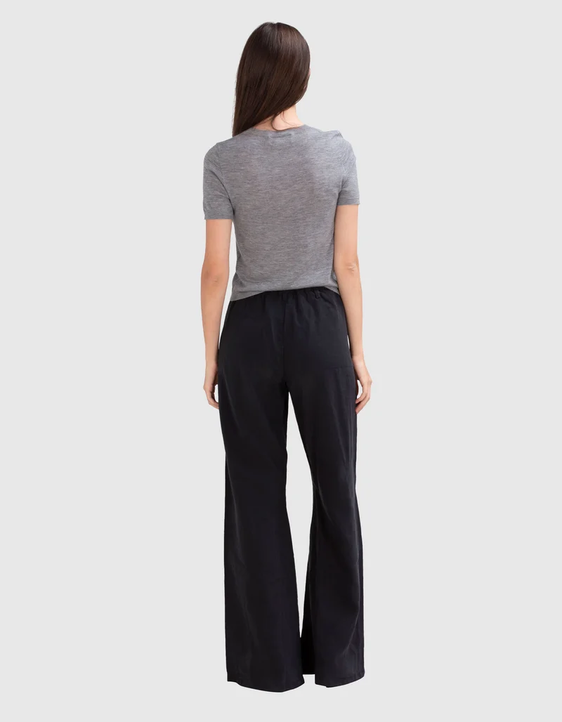 Kurzarm-Feinstrick-Pullover Delila