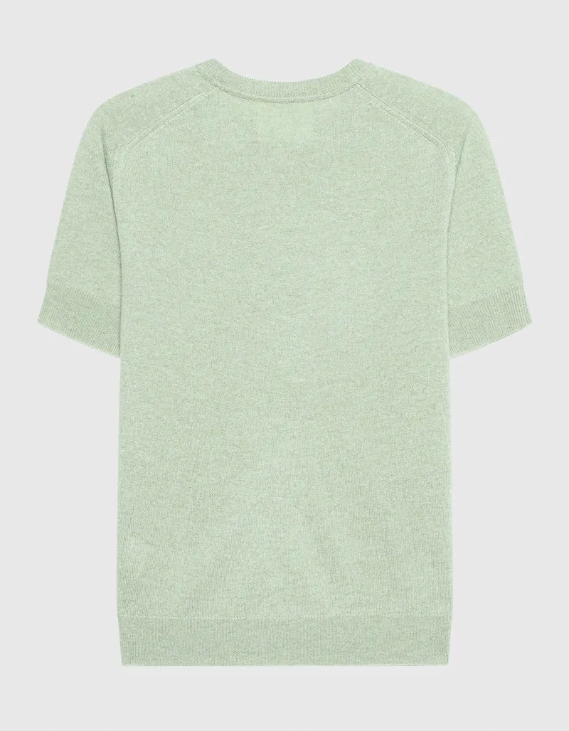 Kurzarm Kaschmir-Pullover Kenza