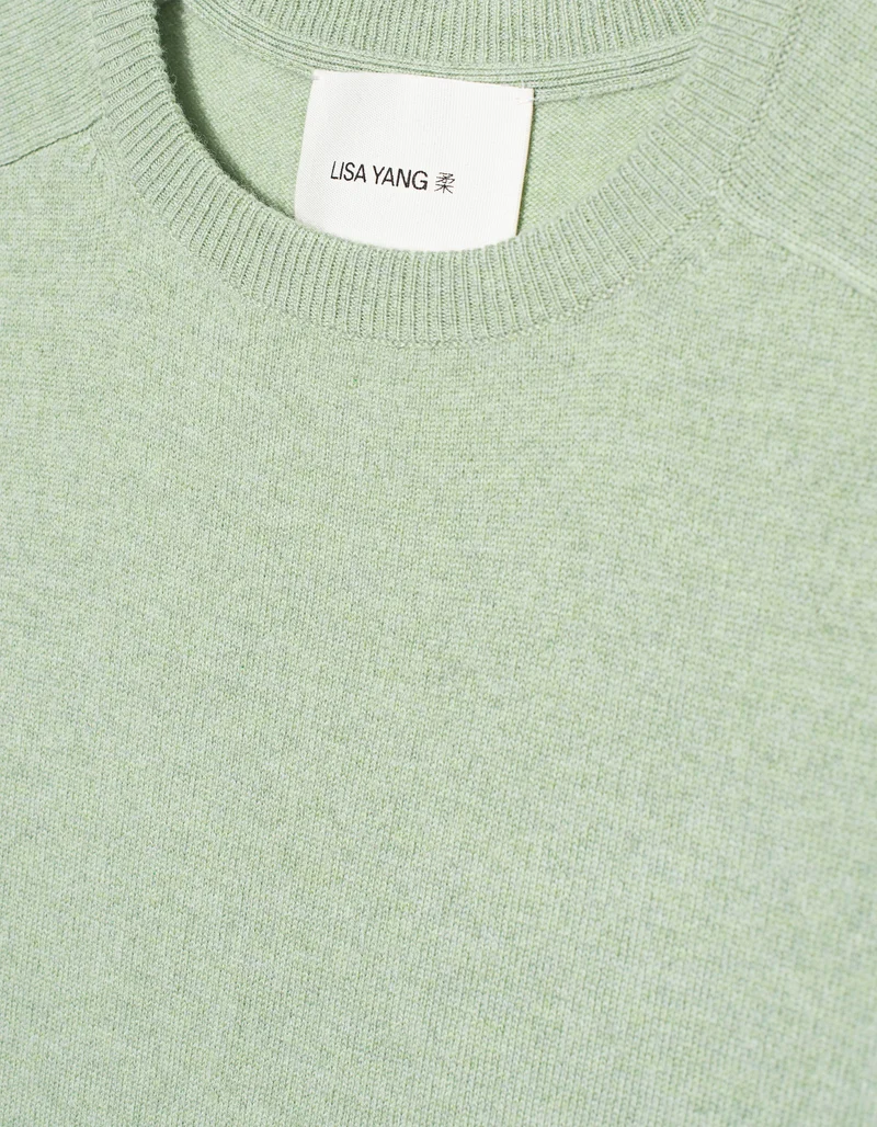 Kurzarm Kaschmir-Pullover Kenza