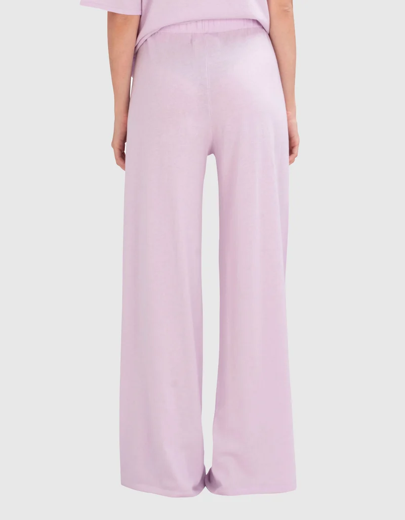 Wide-Leg Hose Aina mit Kaschmiranteil