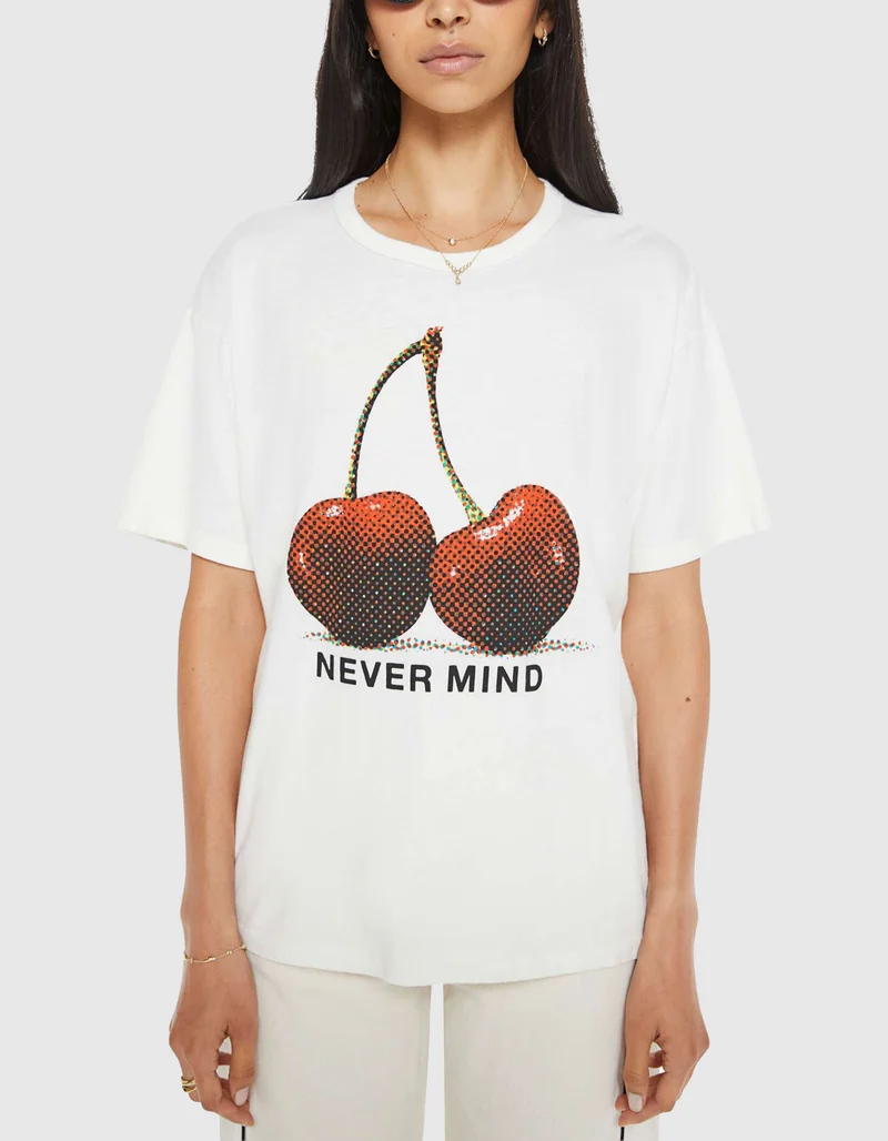 Bedrucktes Oversize T-Shirt The Sleep Over