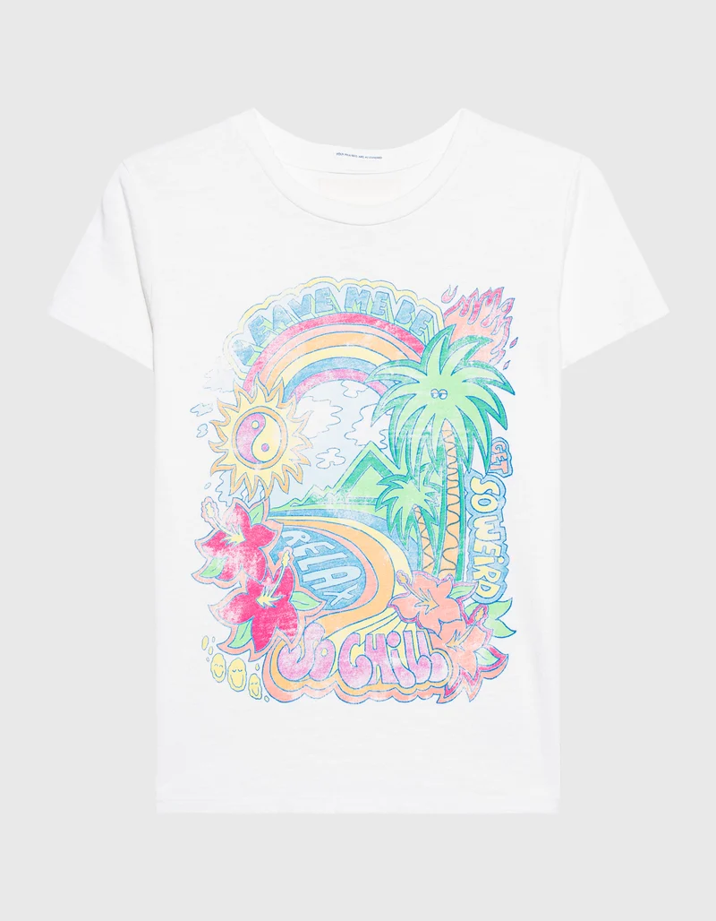 Bedrucktes T-Shirt The Lil Sinful im Vintage-Look