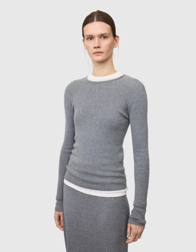 Feinstrick-Pullover Vivian mit Kaschmir-Anteil