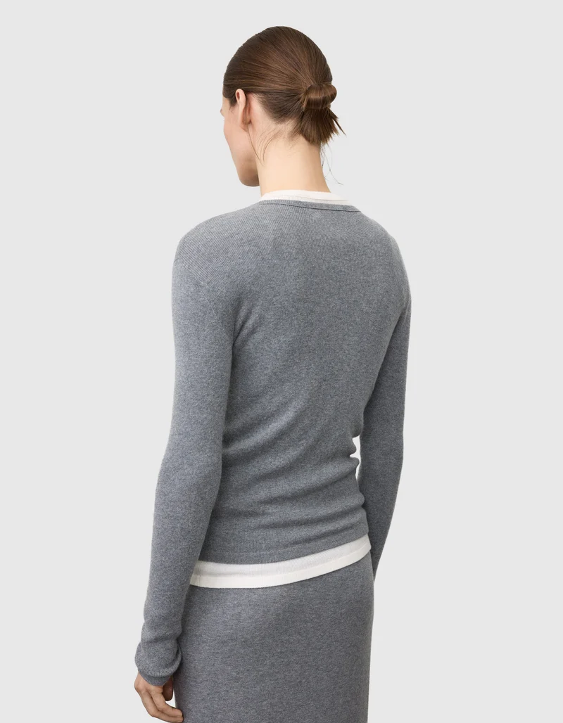 Feinstrick-Pullover Vivian mit Kaschmir-Anteil
