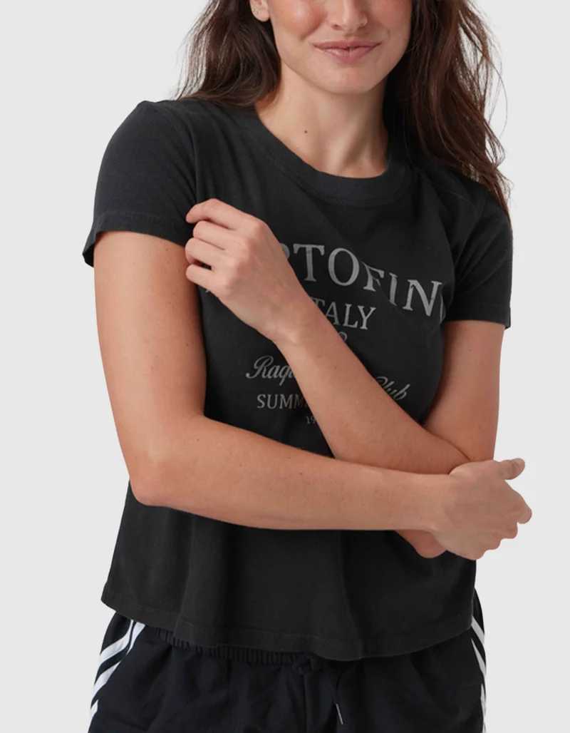 Bedrucktes T-Shirt Portofino-Femme