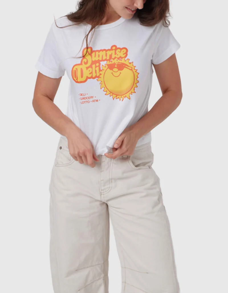 Bedrucktes T-Shirt Sunrise Deli