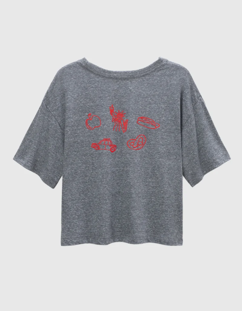 Bedrucktes T-Shirt New York