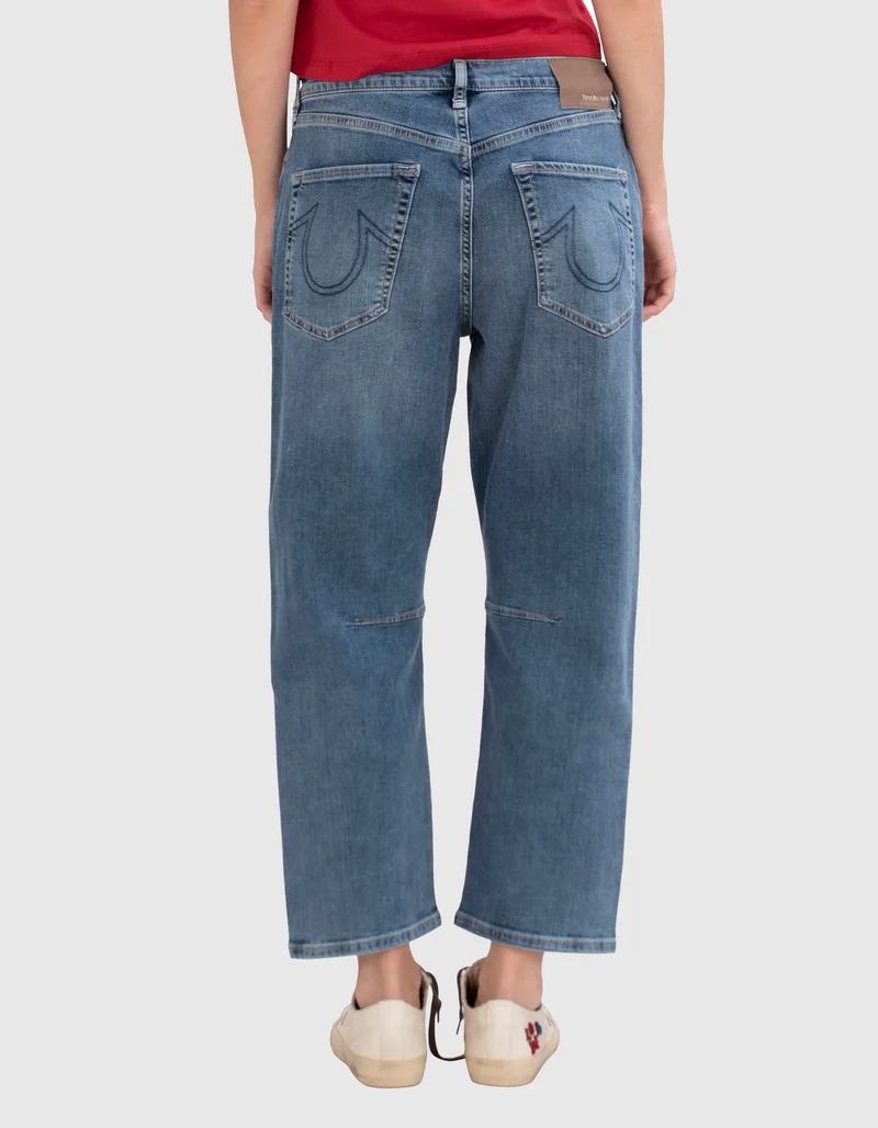 Barrel-Leg Jeans Army Pant Fatigue