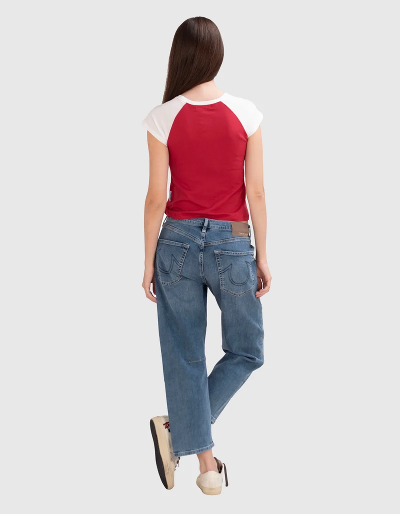 Barrel-Leg Jeans Army Pant Fatigue